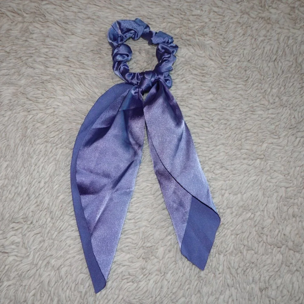 N/A blue satin